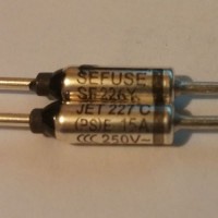 Термопредохранитель SEFUSE SF226Y 227°C Термопредохранитель SEFUSE SF226Y 227°C